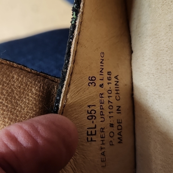 Alegria Feliz Mary Jane Black Floral Women's Size 36 EUC - Picture 6 of 6